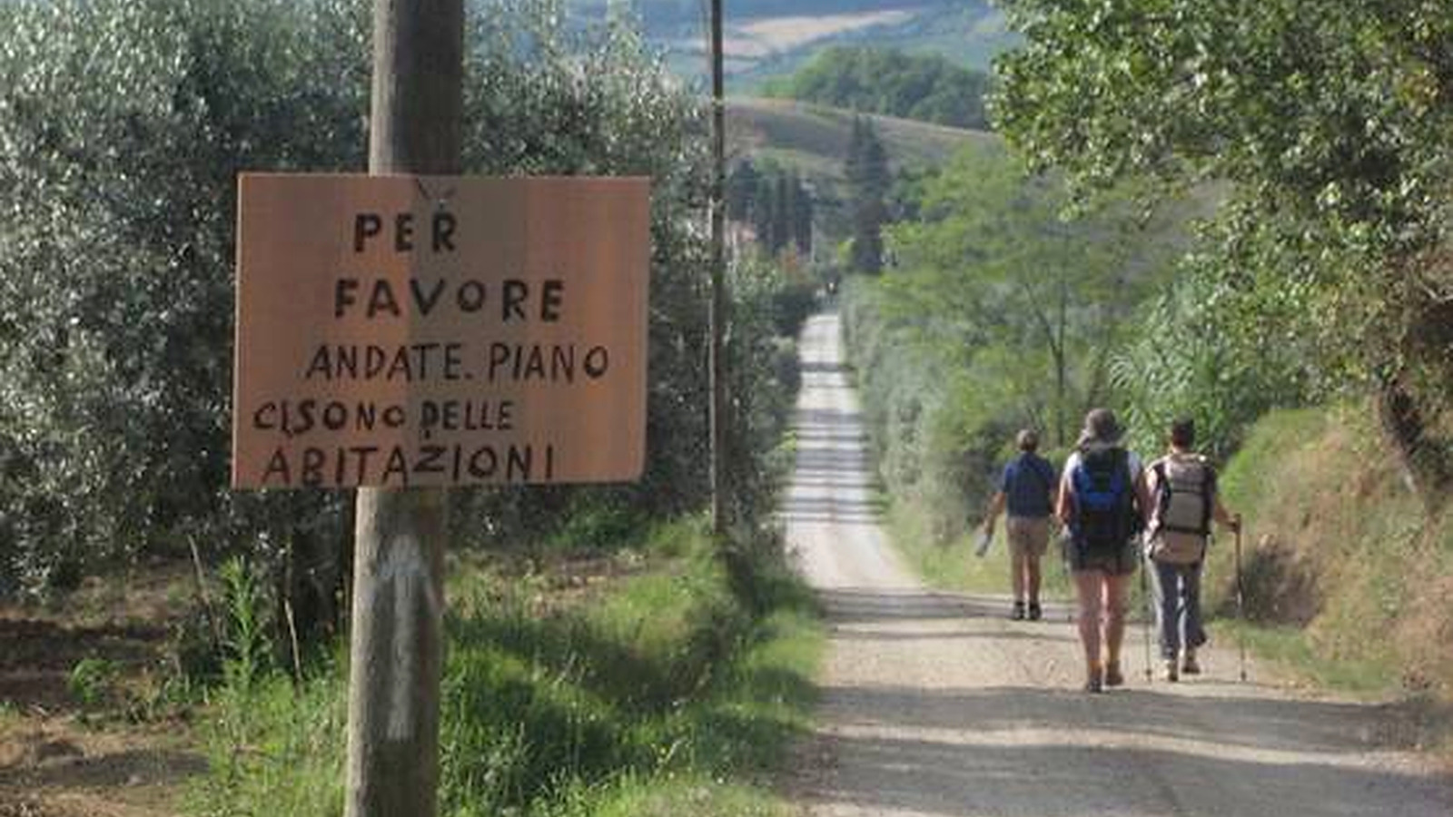 La Via Francigena, da Gambassi Terme a Siena