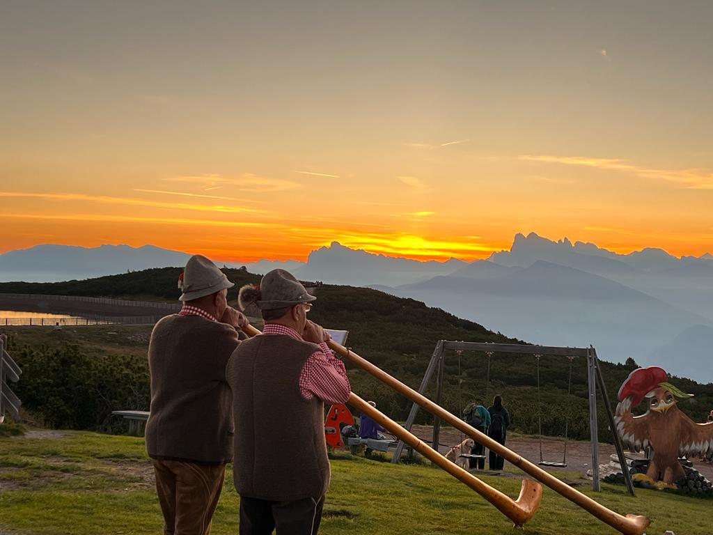 Alba al Corno del Renon